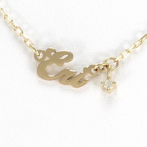 Yellow Gold Necklace Diamond